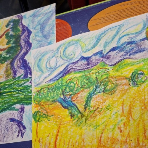 Un atelier entre peinture et poésie autour de van Gogh ​