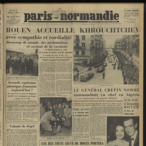 Ça s'est passé un 30 mars à Rouen