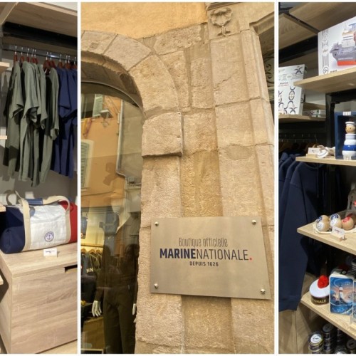 La marque Marine nationale a désormais sa boutique à Toulon 