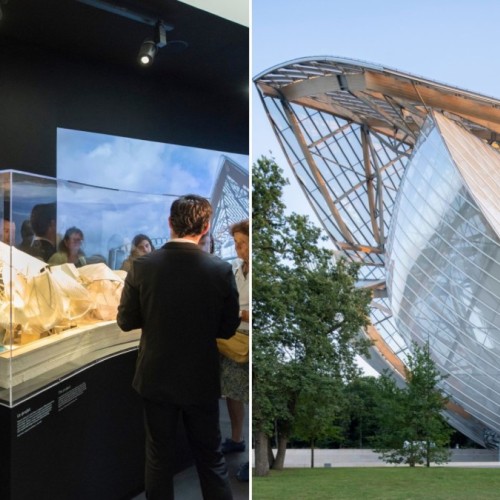 Entre deux expositions, la Fondation Louis-Vuitton dévoile ses coulisses