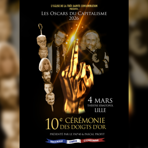 Lille : la 10e cérémonie des Doigts d'or revient au Théâtre Sébastopol