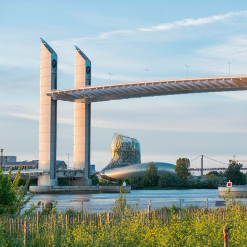 16 mars 2013 : l'inauguration du pont Chaban-Delmas à Bordeaux