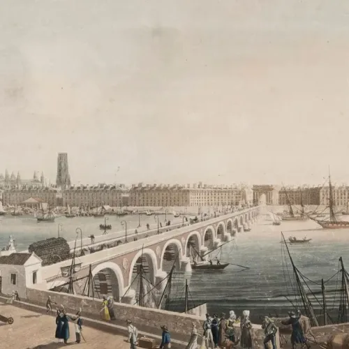 Quand une loi permettait le financement du pont de pierre à Bordeaux