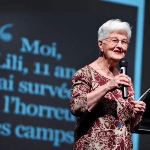Lille : Lili Keller, survivante de la Shoah, donne une conférence devant des cheffes d'entreprise