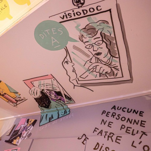 Au CHU de Rouen, une grande fresque pour célébrer nos soignants