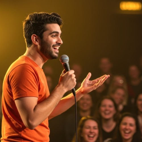 Un comedy club solidaire au Mas de Couran