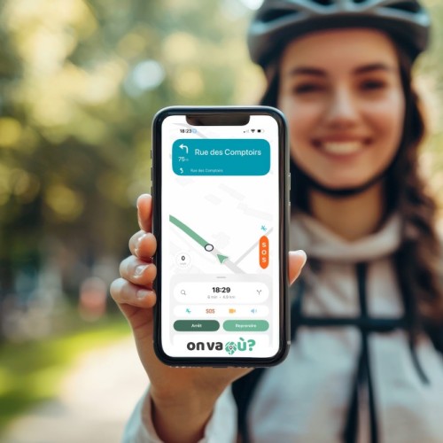 Mobilité : « On va où ? », une application pour sécuriser vos trajets en 2-roues