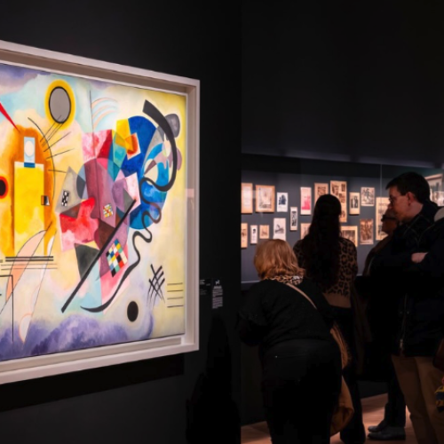Des ateliers pour mieux comprendre Kandinsky, exposé à Villeneuve d'Ascq