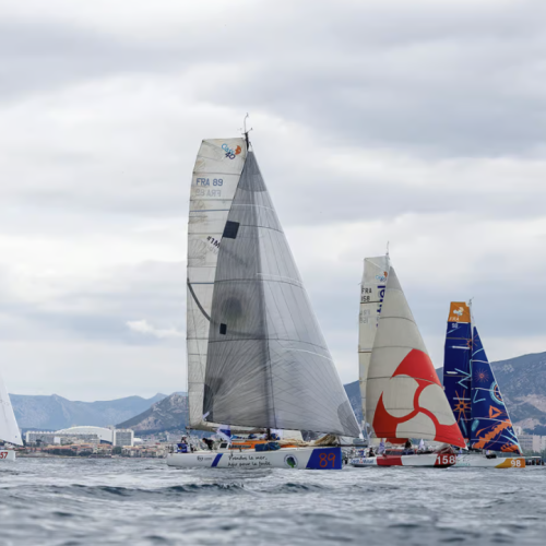 Des petits marins marseillais en 1re vague de la CIC Med Channel Race