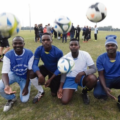 Un club de football pour intégrer des réfugiés à Rouen