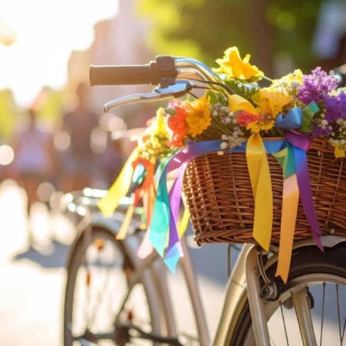 Une parade à vélo festive à Grenoble