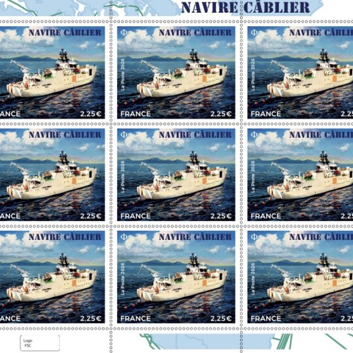 Un navire seynois à l'honneur sur un timbre