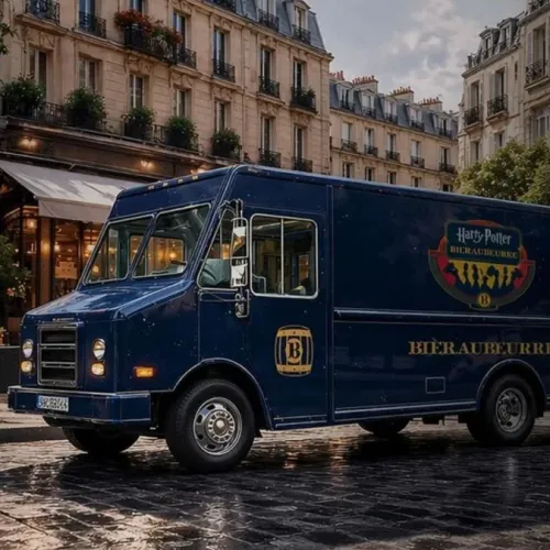 Bondues : un camion Harry Potter distribue des glaces à la "Bièraubeurre"