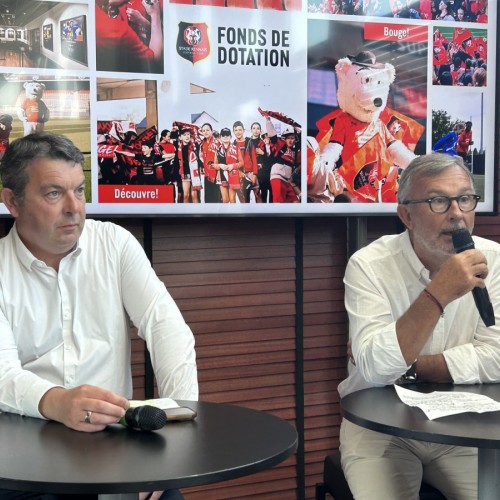 Football : le Stade Rennais lance son fonds de dotation