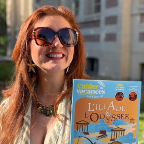 Un cahier de vacances spécial Homère signé Laurenne Massy-Legrand, influenceuse lambersartoise