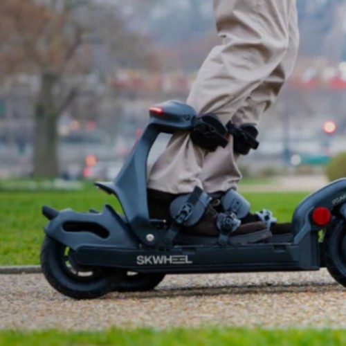 La bonne idée : Des skis électriques testés à Grenoble