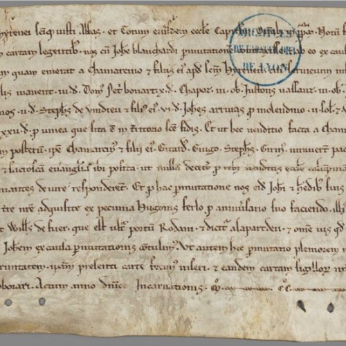 Quel est le plus vieux document conservé par les Archives de Lyon ?