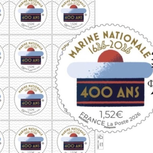 Un timbre pour la Marine nationale en avant-première à Toulon