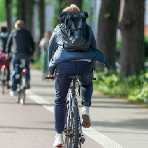 Mai à vélo