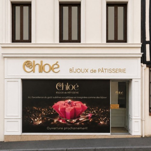 Près de Rouen, Chloé Delafosse présente des pâtisseries comme des bijoux