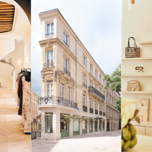 Bordeaux : un magasin de prêt-à-porter de luxe niché dans un immeuble historique