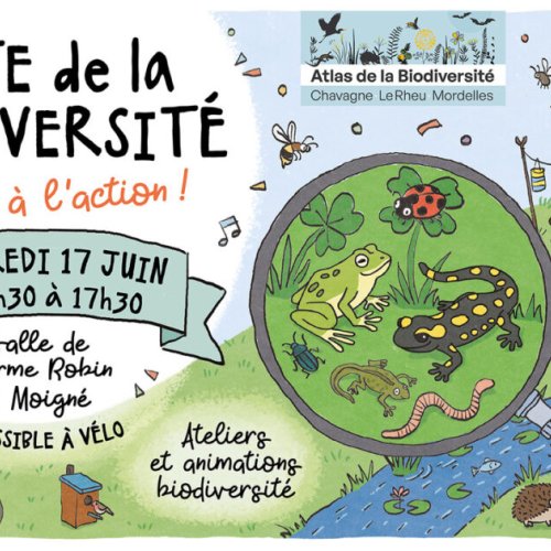Près de Rennes, l'Atlas de la biodiversité fête ses 3 ans avec des animations pour le grand public