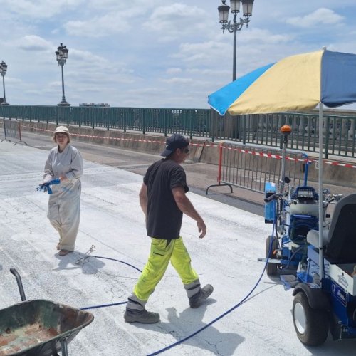 Le pont Saint-Pierre prend des couleurs