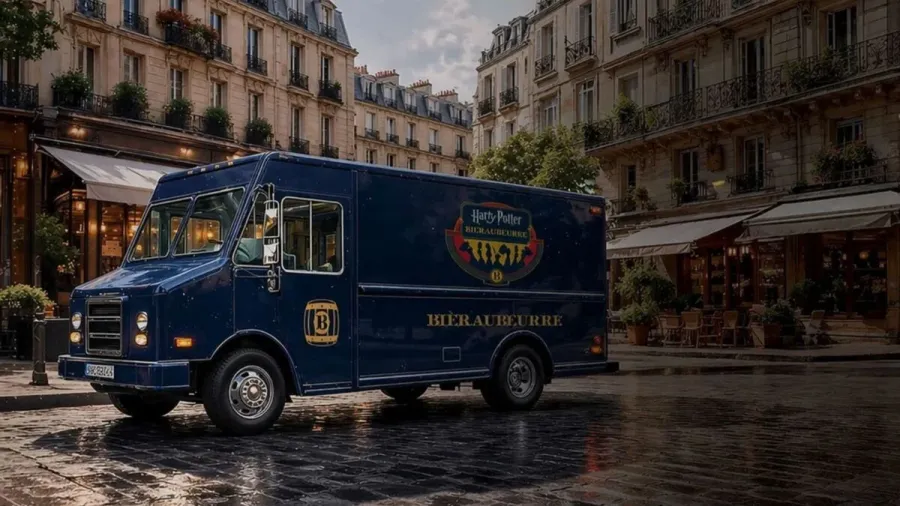 Bondues : un camion Harry Potter distribue des glaces à la "Bièraubeurre"